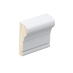 CR62 chair rail/dado rail profile in primed FJ pine.