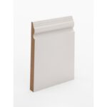 The SK110 skirting board profile in primed MDF and a height of 230mm.