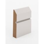 The SK399 skirting board profile in primed MDF and a height of 90mm.
