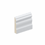 The SK767 skirting board profile in primed FJ pine and a height of 90mm.
