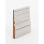 The SK81 skirting board profile in primed MDF and a height of 135mm.
