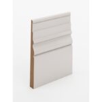 The SK81 skirting board profile in primed MDF and a height of 185mm.