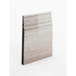 The SK92 skirting board profile in FJ pine and a height of 230mm.