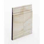 The SK92 skirting board profile in FJ pine and a height of 285mm.