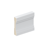 The SK392 skirting board profile in primed FJ pine and a height of 90mm.