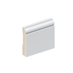 The SK52 skirting board profile in primed FJ pine and a height of 90mm.