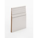 The SK81 skirting board profile in primed MDF and a height of 230mm.