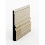 The SK91 skirting board profile in FJ pine and a height of 135mm.