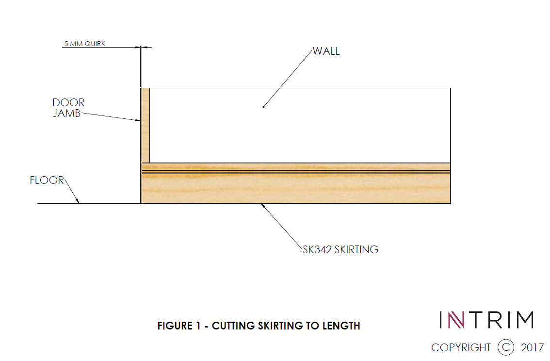 Creating a continuous Shadowline detail with Intrim SK342 