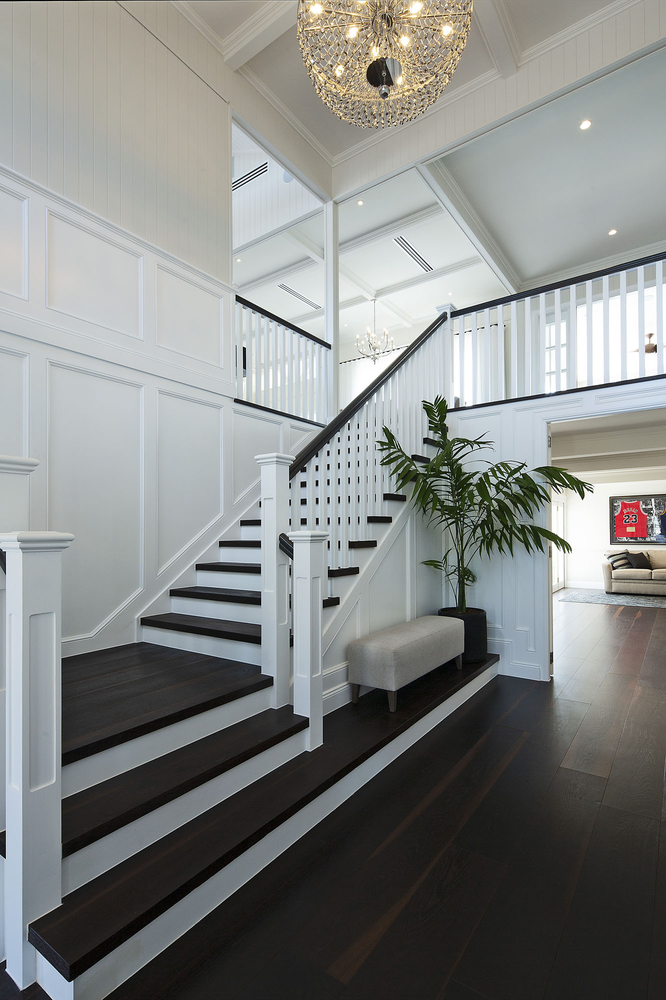 Modern Hamptons Hallway 