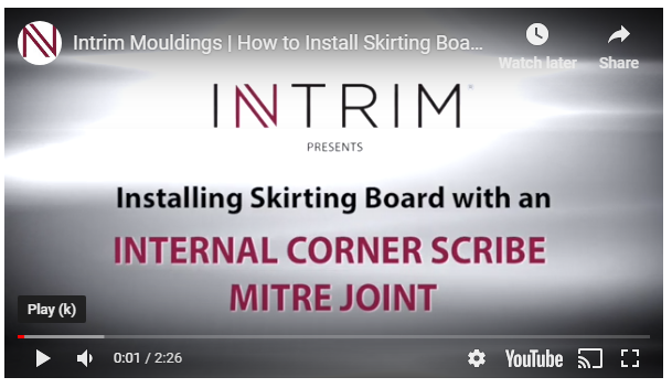 How to Install Skirting Boards to Brickwork