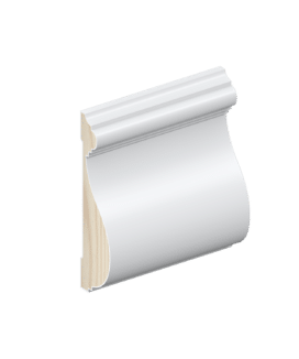 The SK961 architrave profile in primed FJ pine and a height of 115mm.