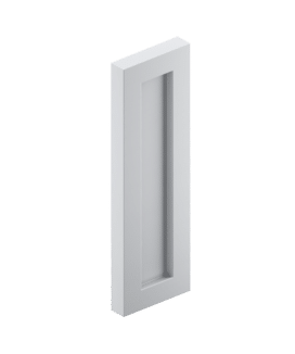 Intrim® SB05 Skirting Block Profile in primed FJ pine