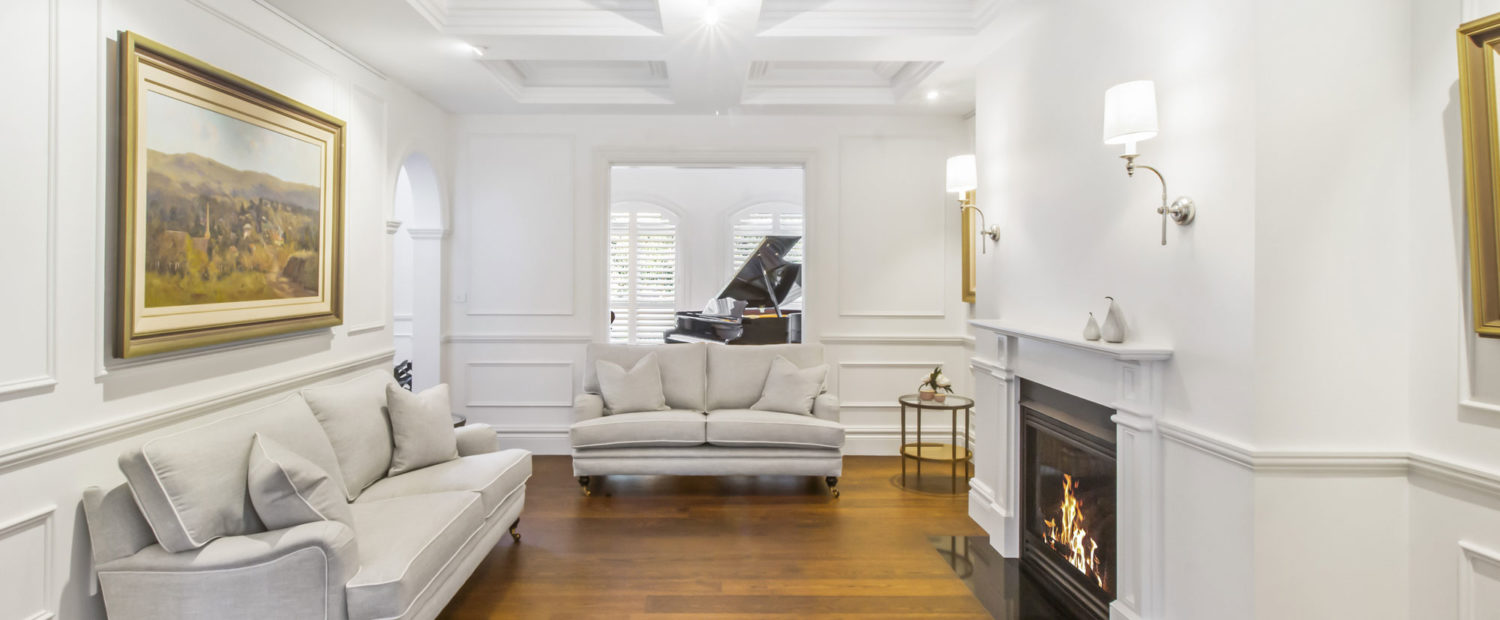 Chateau elegance fireplace