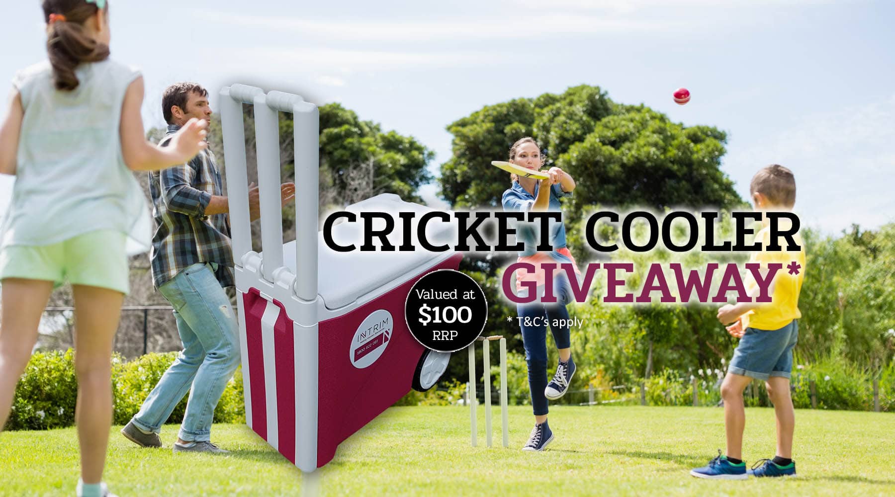 Get your FREE cricket cooler. Ask us how! Intrim Mouldings