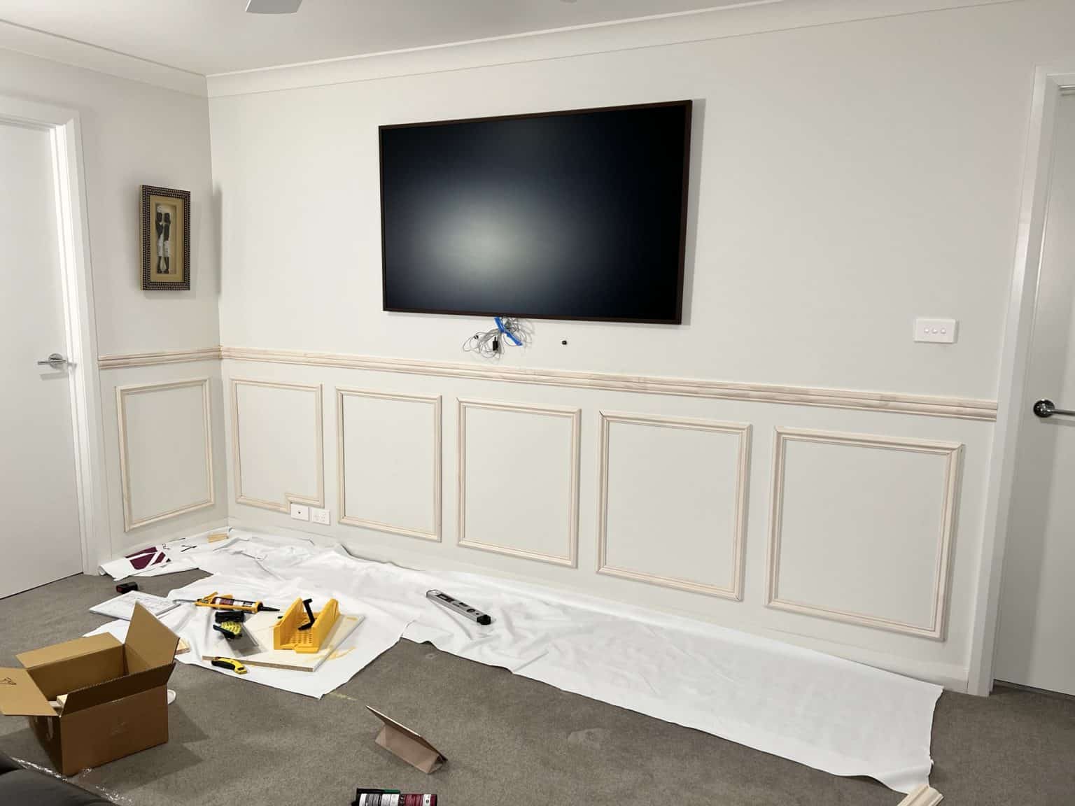 DIY Wainscoting - Intrim Mouldings