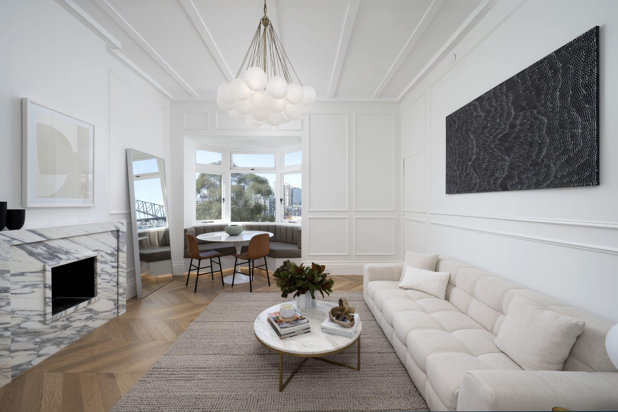 McMahon Point Contemporary Apartment - Intrim Mouldings