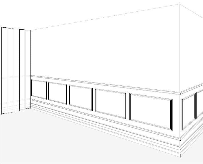 Planning Wainscoting