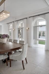 Dining Room Curved Architraves
