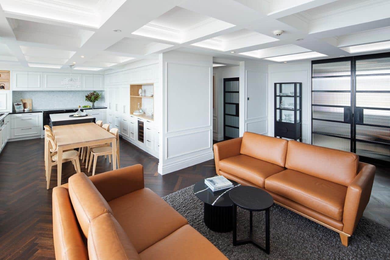 Wainscoting Contemporary Apartment Reno Intrim Mouldings