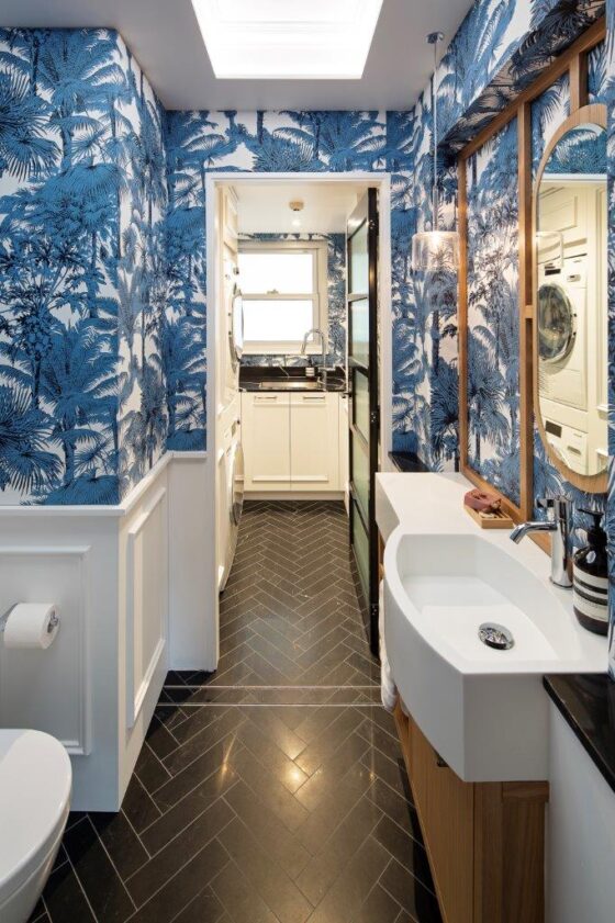Wainscoting Contemporary Apartment Reno - Intrim Mouldings