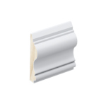 CR280 chair rail/dado rail profile in primed FJ pine.