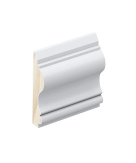 CR280 chair rail/dado rail profile in primed FJ pine.