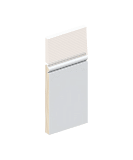 Intrim Nova Vita® SK831B Flush Finish Skirting