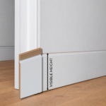 and door jamb with a skirting render profile sitting over the top to show visible height.