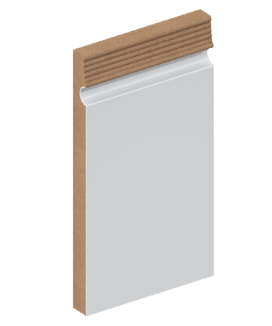 Intrim Nova Vita® SK820B Flush Finish Skirting