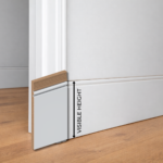 and door jamb with a skirting render profile sitting over the top to show visible height.