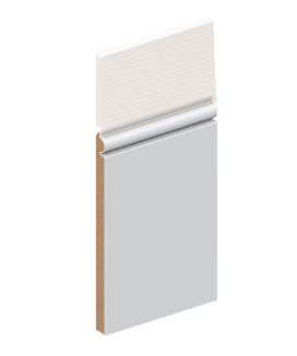 Intrim Nova Vita® SK831B Flush Finish Skirting