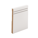The SK1607 skirting board profile in primed MDF and a height of 185mm.