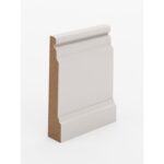 The SK433 skirting board profile in primed MDF and a height of 90mm.