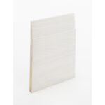 The SK4862 skirting board profile in primed FJ pine and a height of 285mm.