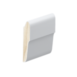 The PR01 picture rail profile in primed FJ pine.