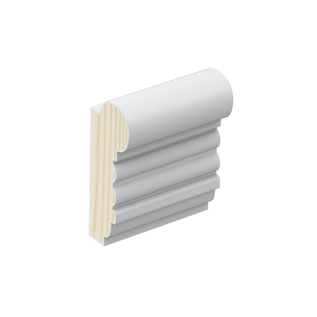 The PR27 picture rail profile in primed FJ pine.