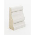 The SK132 skirting board profile in primed FJ pine and a height of 66mm.