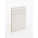 The SK343 skirting board profile in primed FJ pine and a height of 230mm.