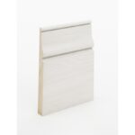 The SK505 skirting board profile in primed FJ pine and a height of 230mm.