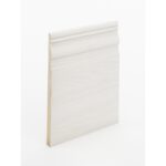 The SK799 skirting board profile in primed FJ pine and a height of 285mm.