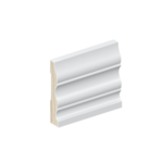 The SK343 skirting board profile in primed FJ pine and a height of 90mm.